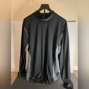 Nike Black Long Sleeve Performance Tee